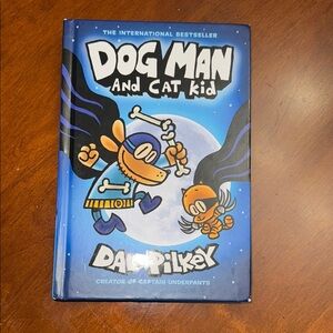 Dog Man and Cat Kid Hardcover Book